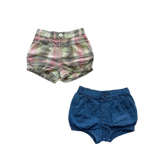 Gap Bloomer Style Shorts Bundle Size 18-24m - Picture 1 of 5
